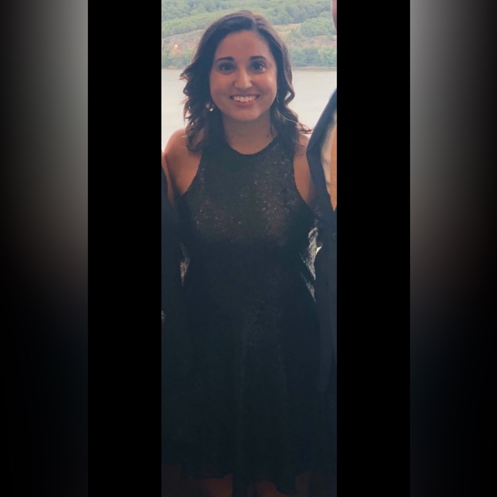 Free People Black Sequin Dress